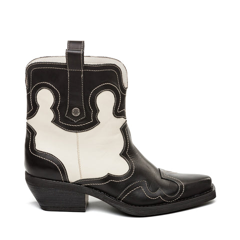 Steve Madden Waynoa Boot Black/Bone Botas até 25%