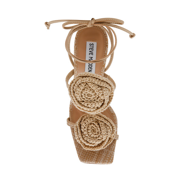 Rosalita heeled sandal Natural