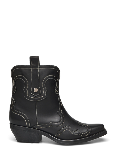 Waynoa Boot Black Leather