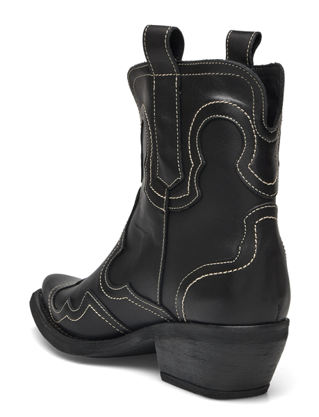 Waynoa Boot Black Leather