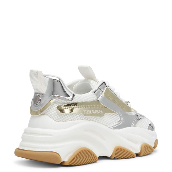 Possession-E Sneaker Silver / Gold Cream