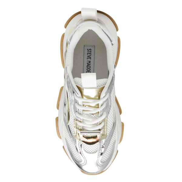 Possession-E Sneaker Silver / Gold Cream